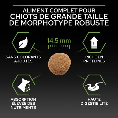 Pro Plan Healthy Start Large Robust Puppy au poulet - croquettes chiot