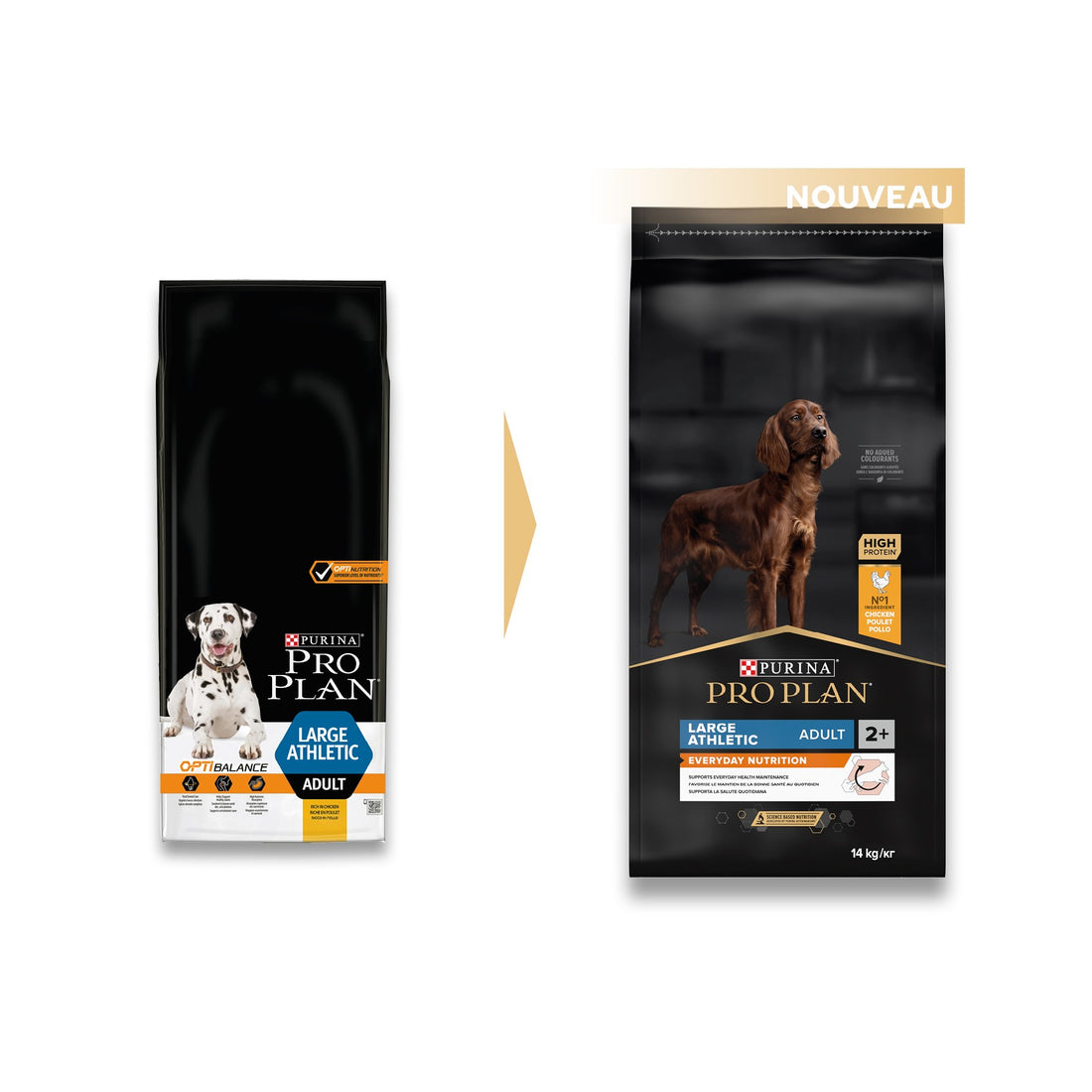 Pro Plan Everyday Nutrition Large Athletic Adult au poulet - croquettes chien