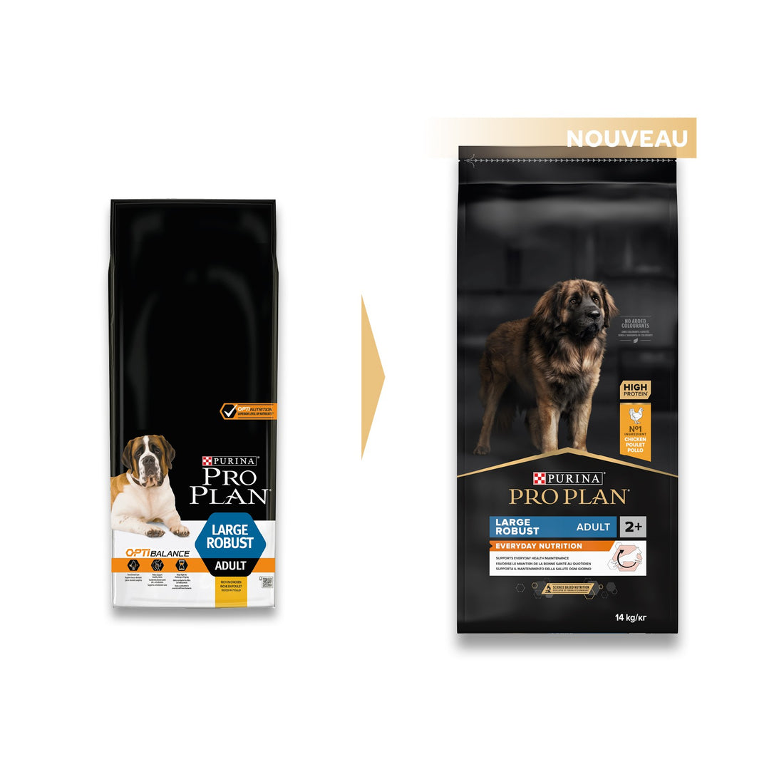 Pro Plan Everyday Nutrition Large Robust Adult au poulet - croquettes chien