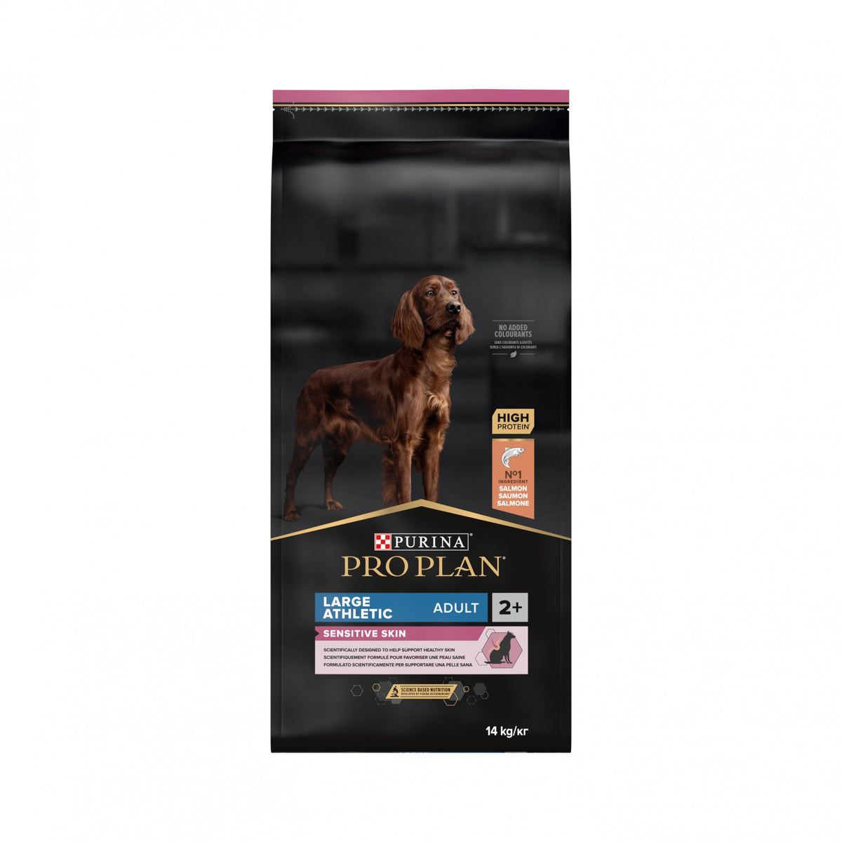 Pro Plan Sensitive Skin Large Athletic Adult au saumon - croquettes chien