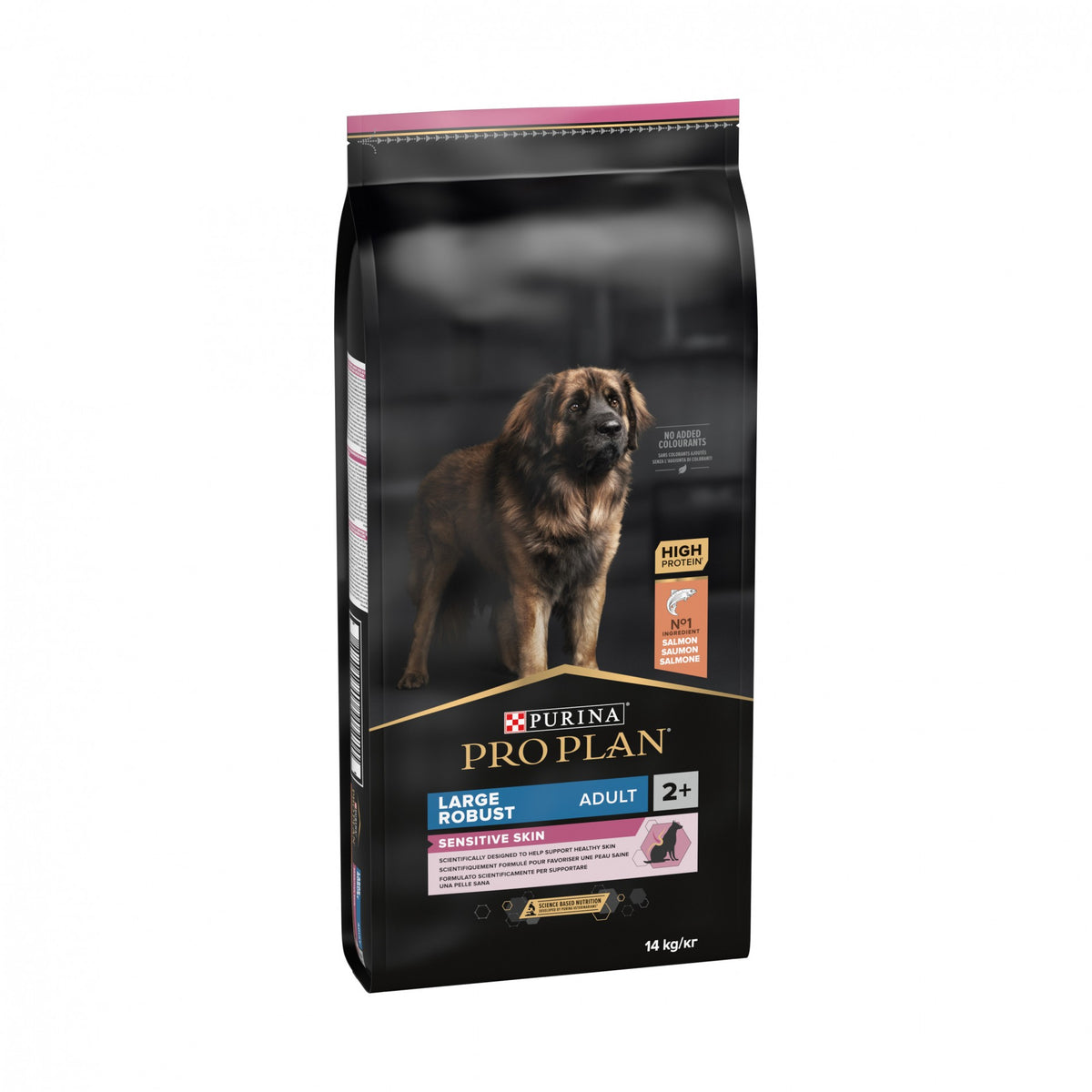 Pro Plan Sensitive Skin Large Robust Adult au saumon - croquettes chien