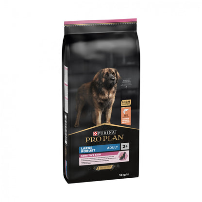 Pro Plan Sensitive Skin Large Robust Adult au saumon - croquettes chien