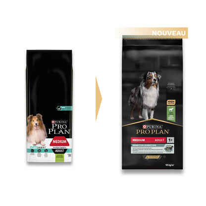 Pro Plan Sensitive Digestion Medium Adult à l&
