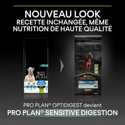Pro Plan Sensitive Digestion Large Athletic Adult à l&