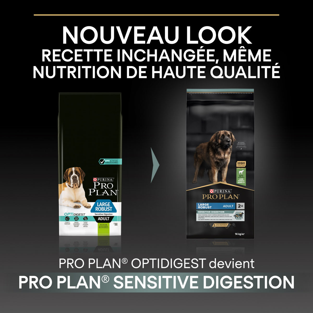 Pro Plan Sensitive Digestion Large Robust Adult à l&