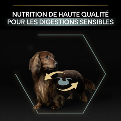 Pro Plan Sensitive Digestion No Grain Small &amp; Mini Adult à la dinde - croquettes chien