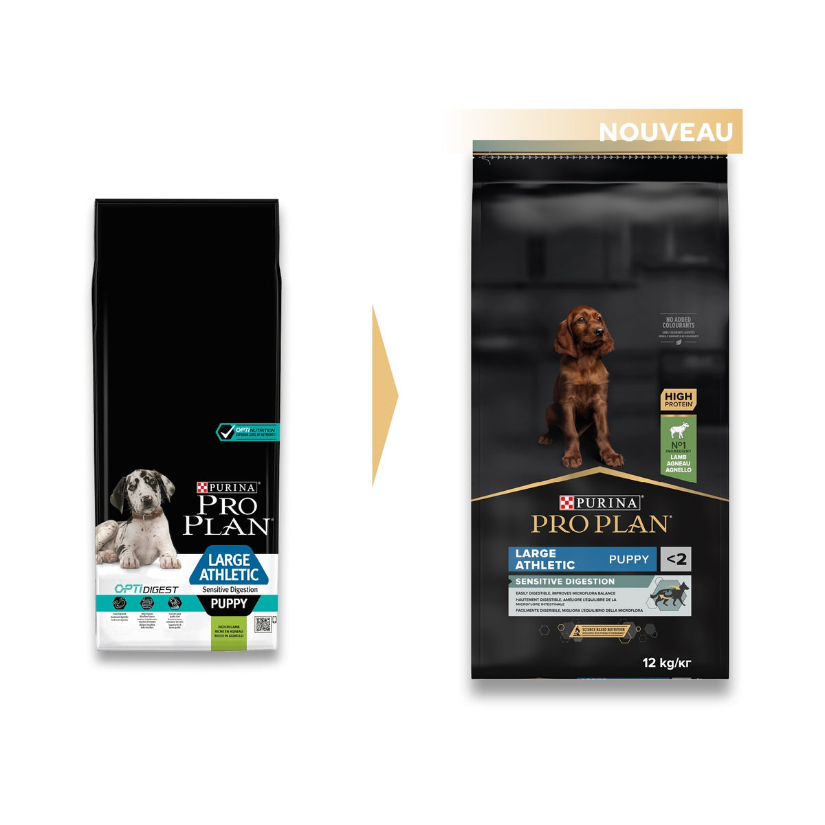 Pro Plan Sensitive Digestion Large Athletic Puppy à l&