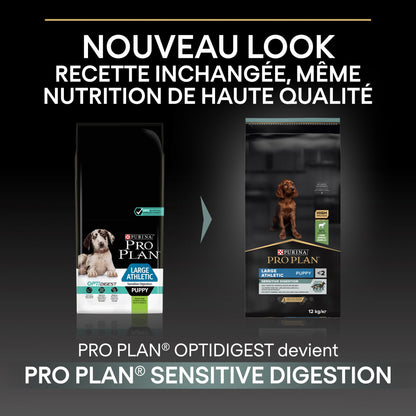 Pro Plan Sensitive Digestion Large Athletic Puppy à l&