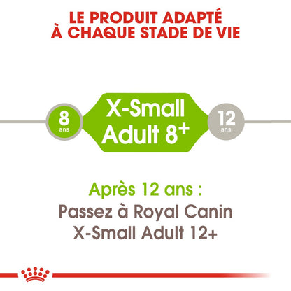 Royal Canin X-Small Adult 8+ - croquettes chien