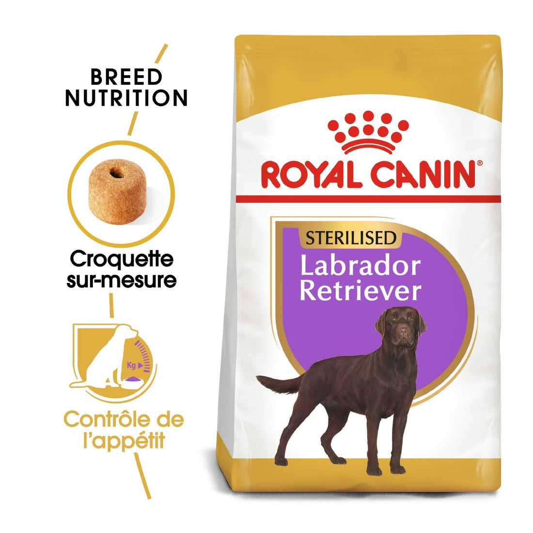 Royal Canin Labrador Retriever Sterilised Adult - croquettes chien