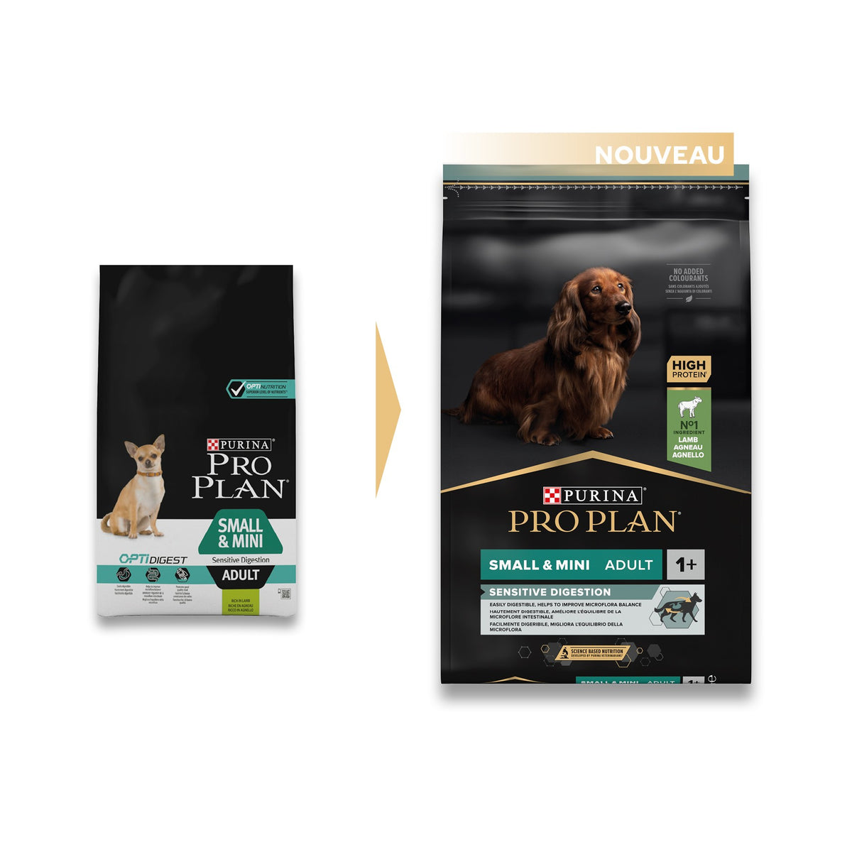 Pro Plan Sensitive Digestion Small &amp; Mini Adult à l&