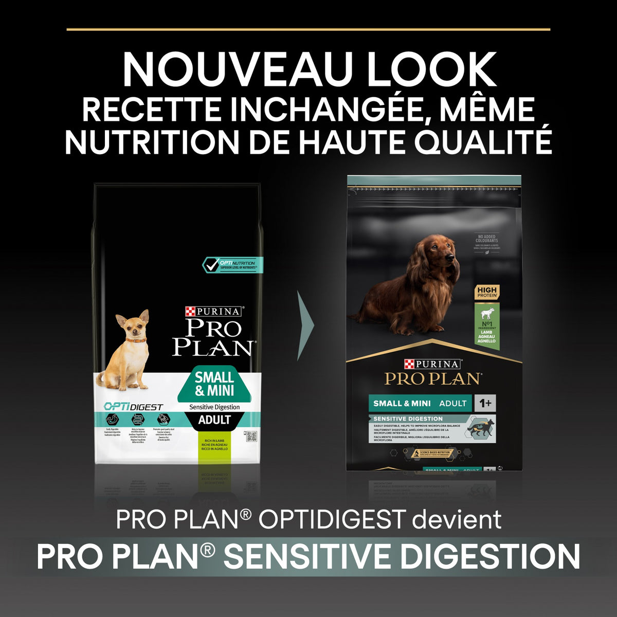 Pro Plan Sensitive Digestion Small &amp; Mini Adult à l&