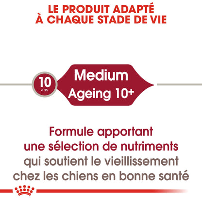 Royal Canin Medium Ageing 10+ en sauce - pâtée chien