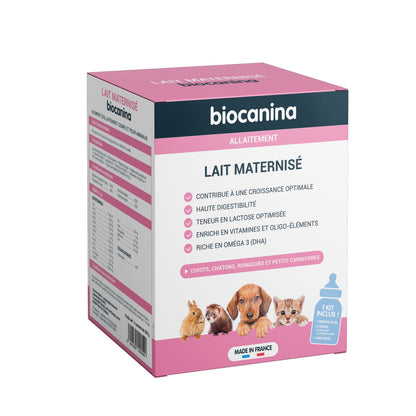 Lait maternisé chiot, chaton, rongeur