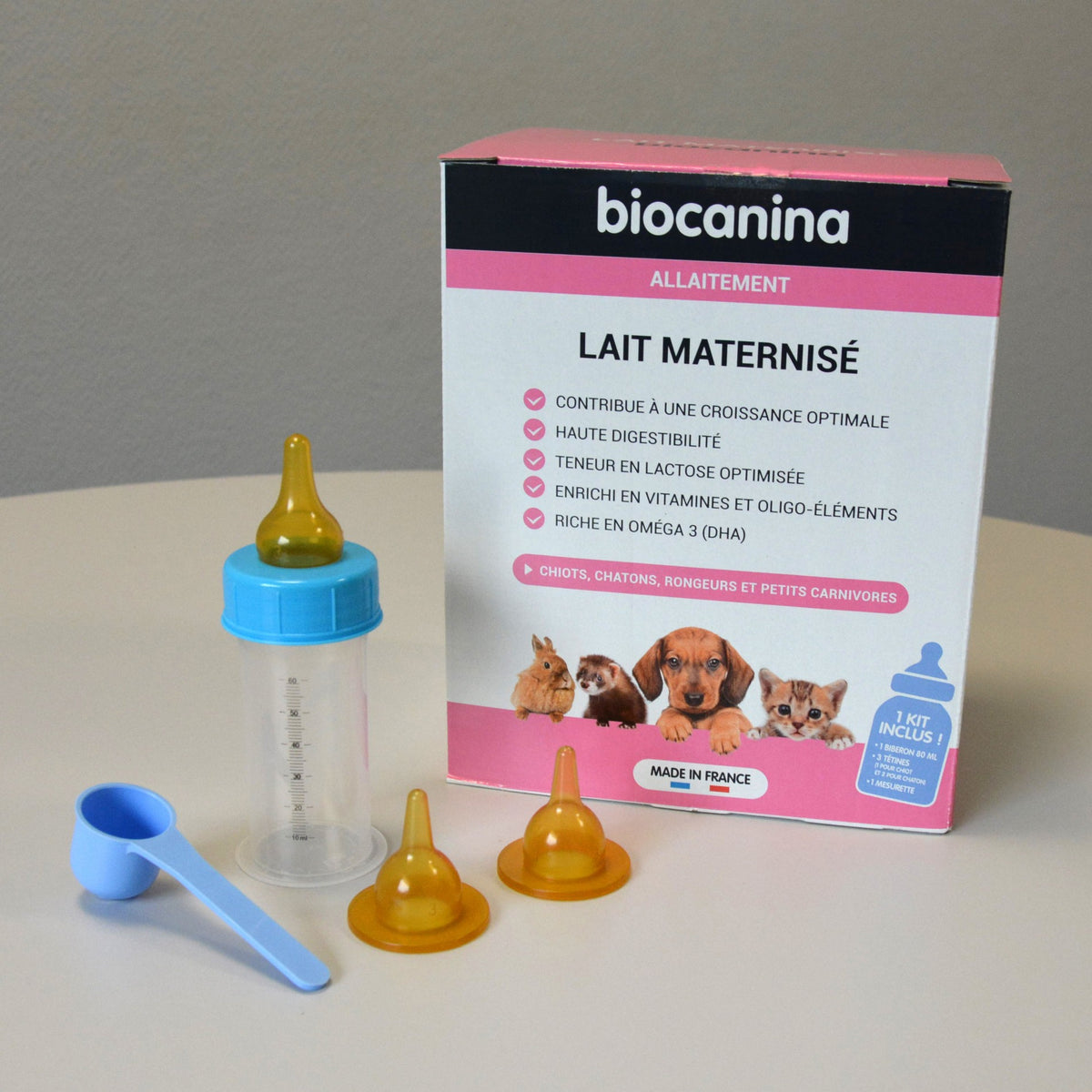 Lait maternisé chiot, chaton, rongeur