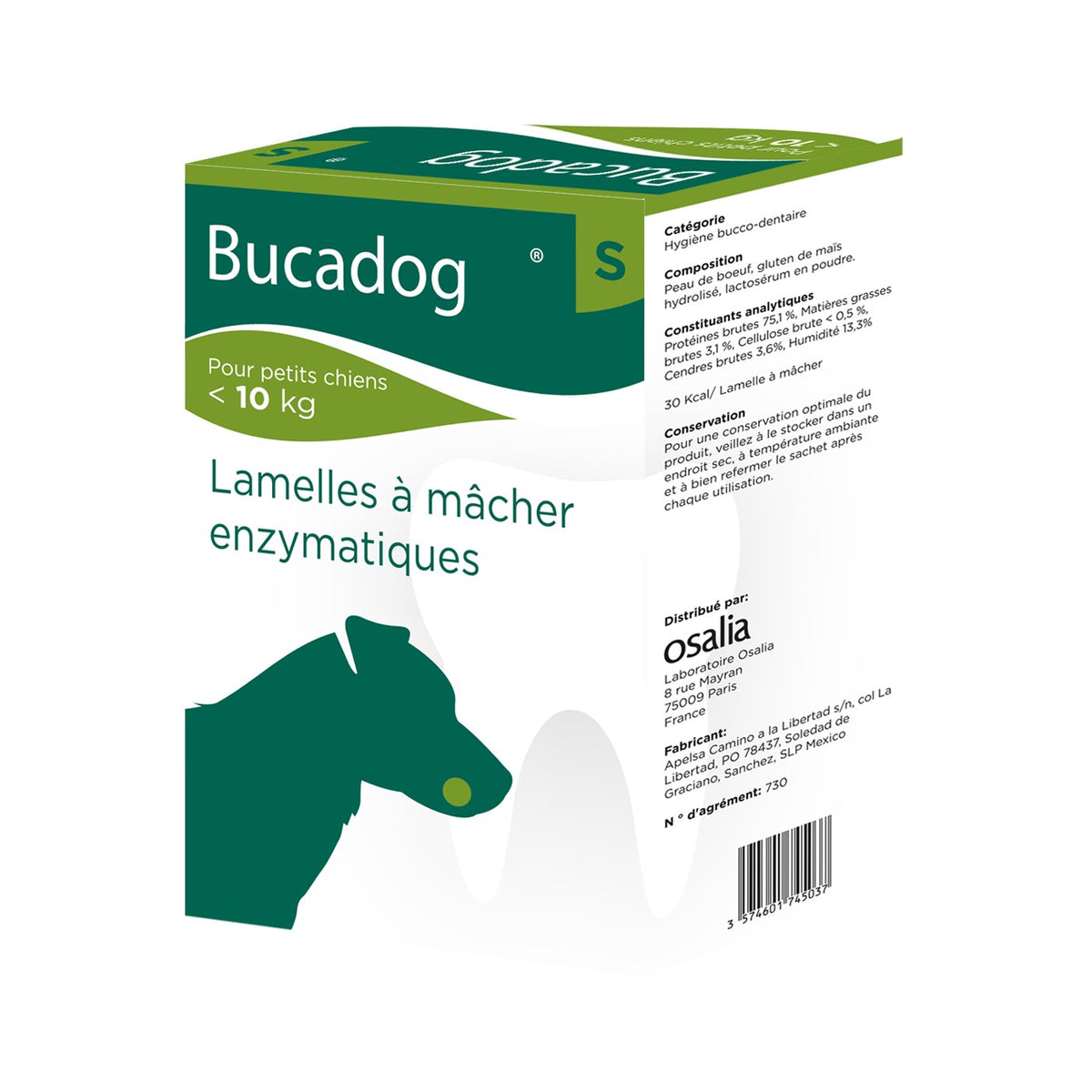 Bucadog lamelles