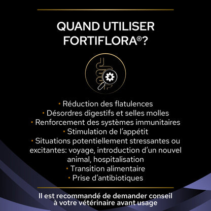 Pro Plan FortiFlora en poudre - Probiotiques pour chien