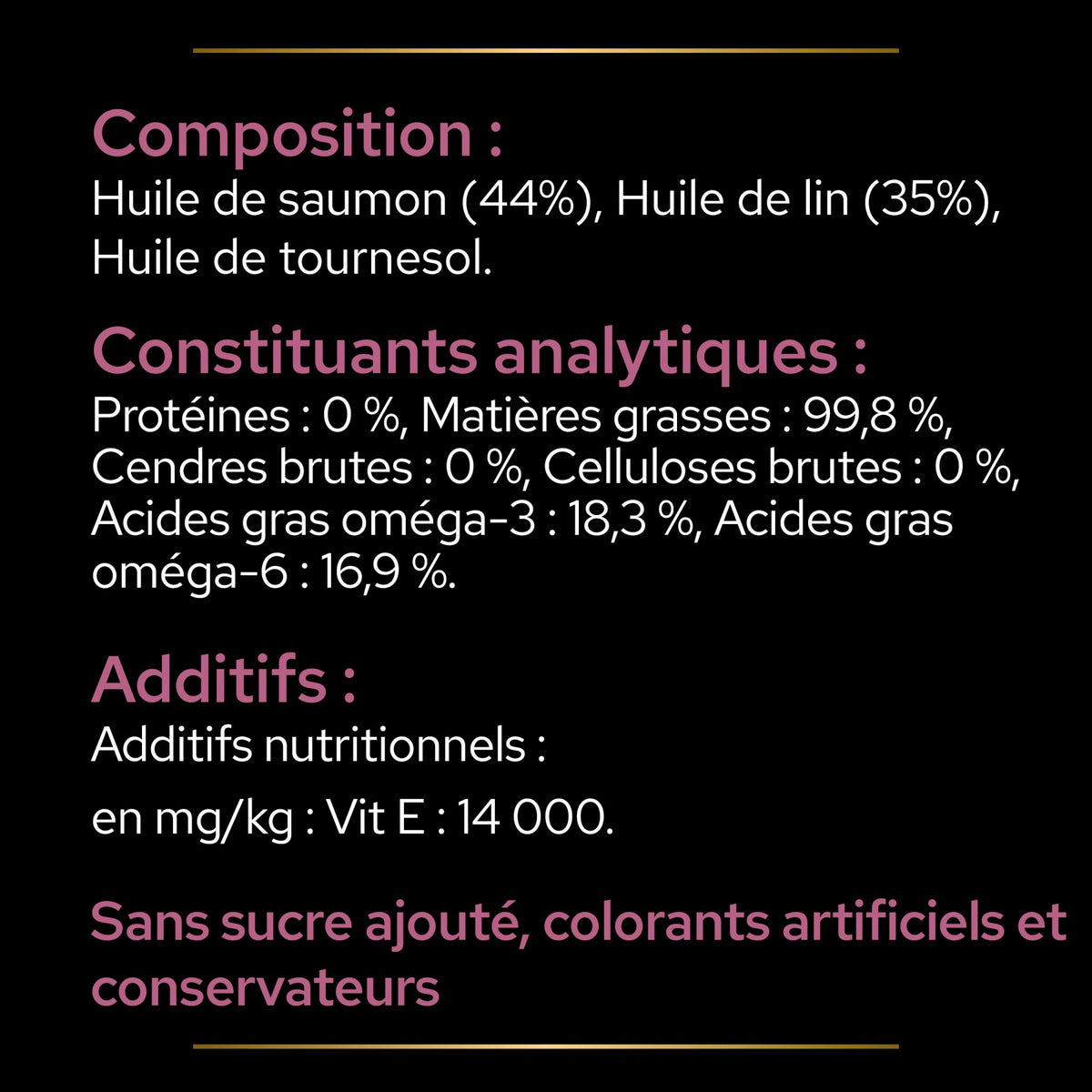 Pro Plan® Skin &amp; Coat+ en huile chien