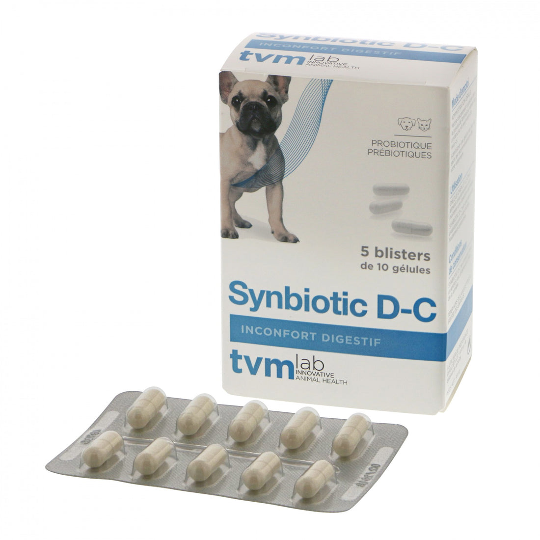 Synbiotic D-C chien, chat