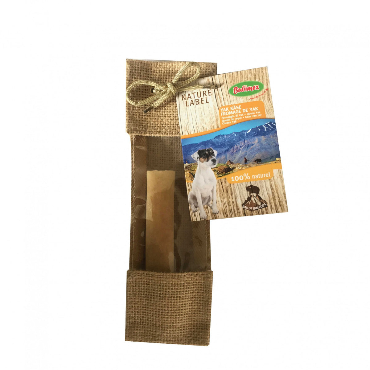 Barre au fromage de Yak Nature Label chien
