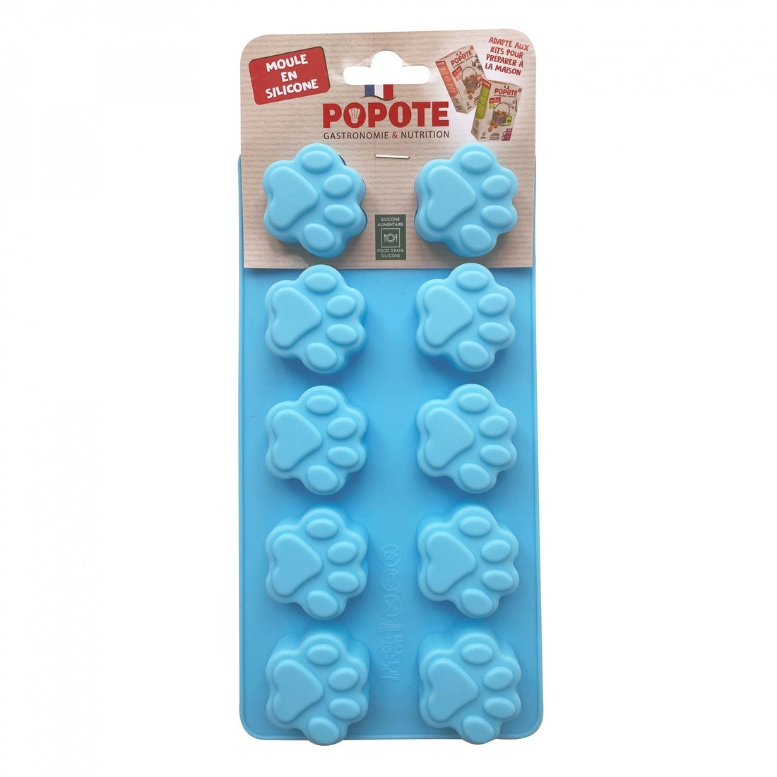 Moule à gâteau en silicone chat, chien