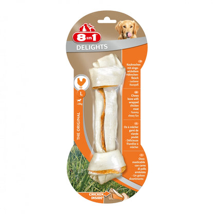Os à mâcher 8 in 1 Delights poulet chien