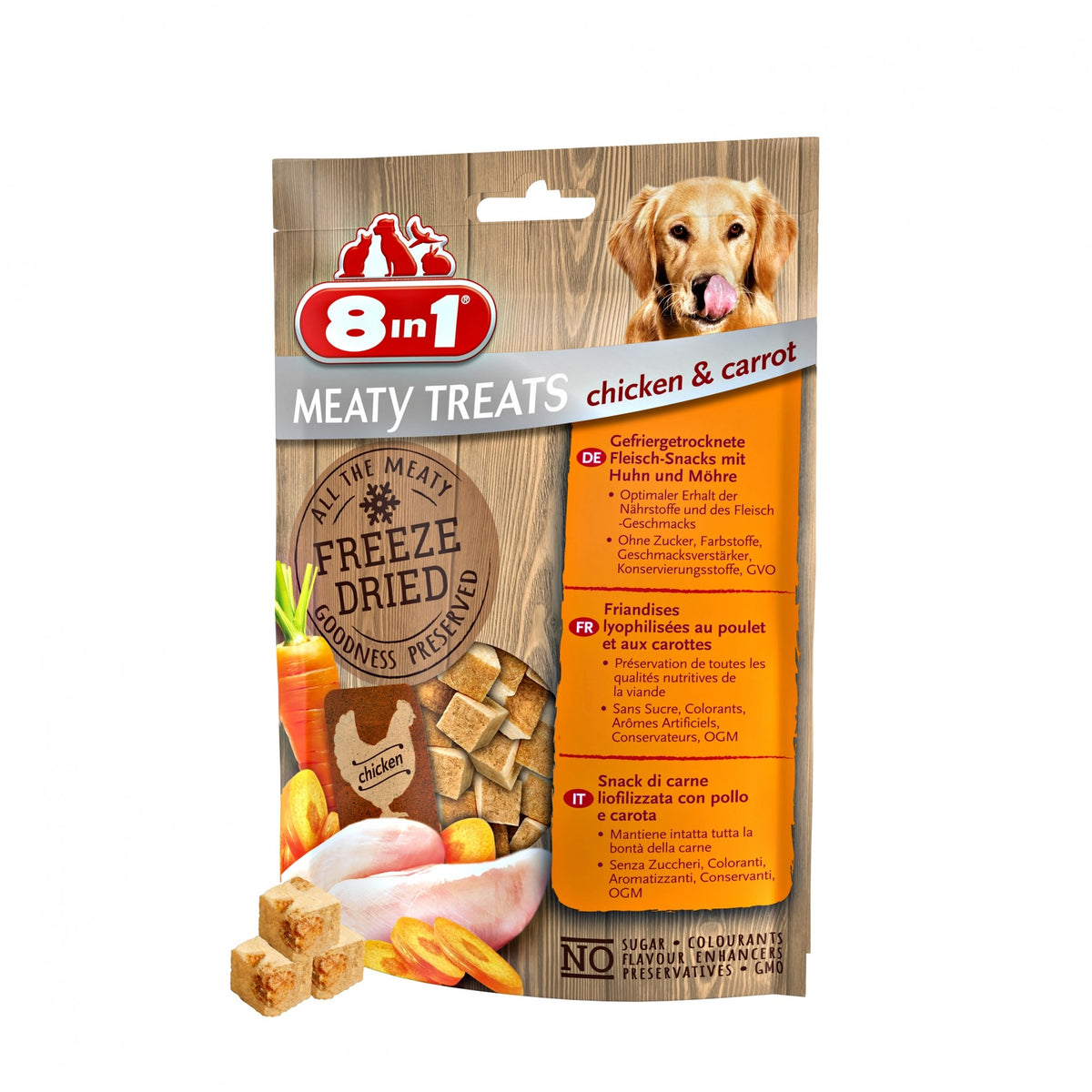 Friandises lyophilisées Meaty Treats chien