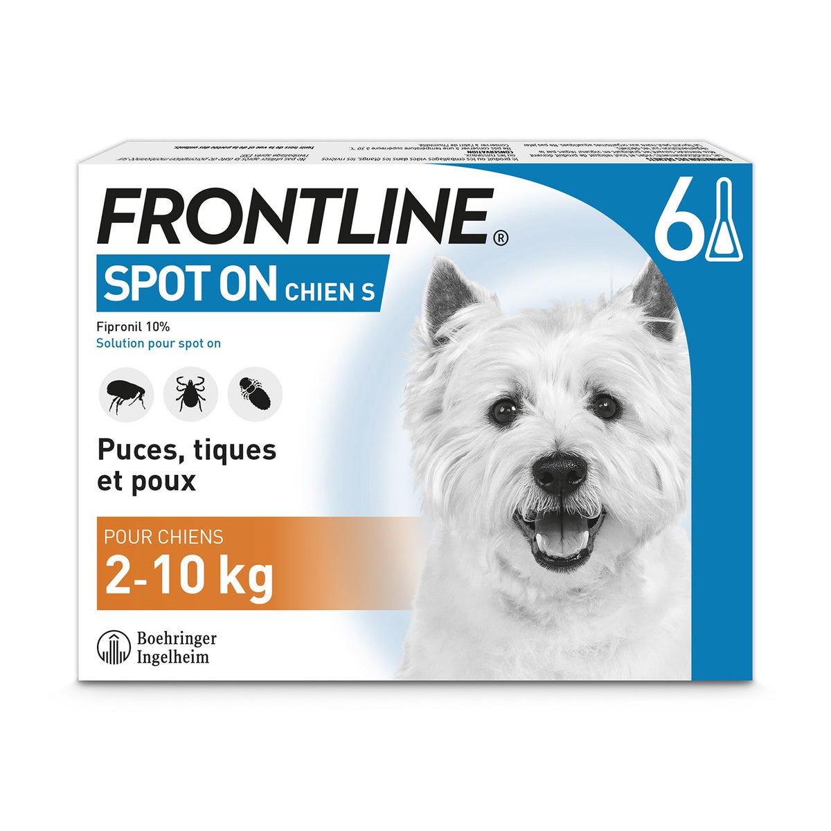 Pipettes Frontline Spot-On chien