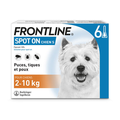 Pipettes Frontline Spot-On chien
