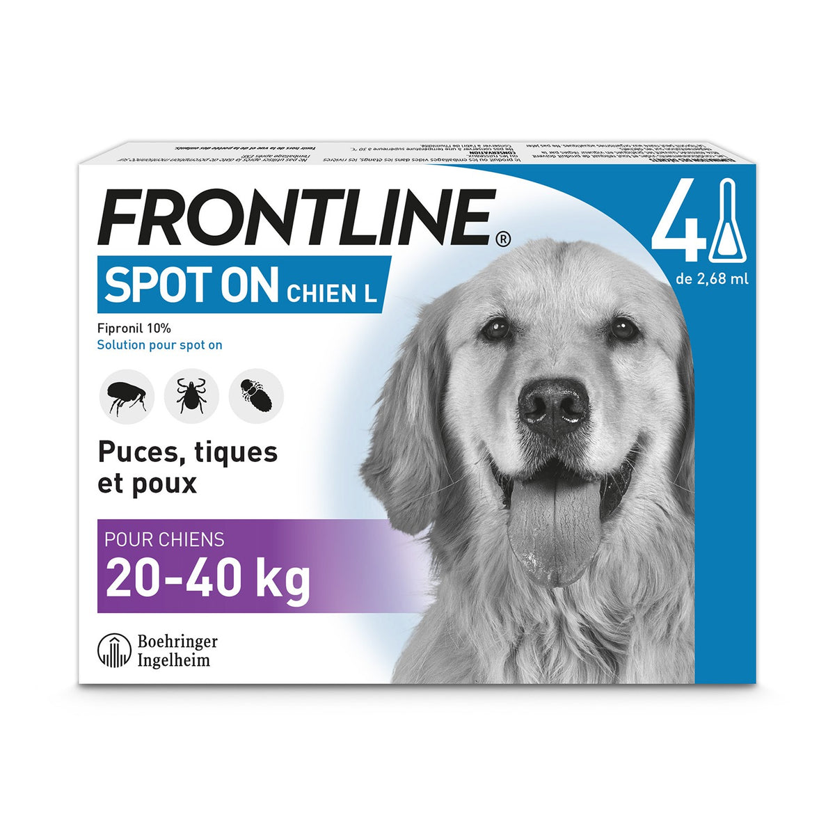 Pipettes Frontline Spot-On chien