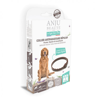 Collier antiparasitaire répulsif chien