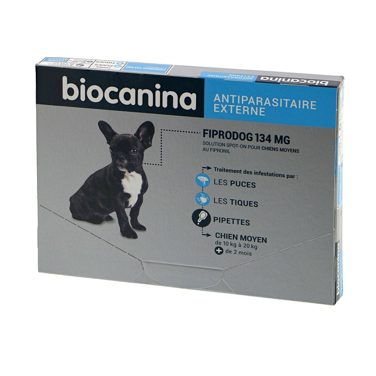Biocanina Pipettes antiparasitaire Fiprodog Spot-On chien