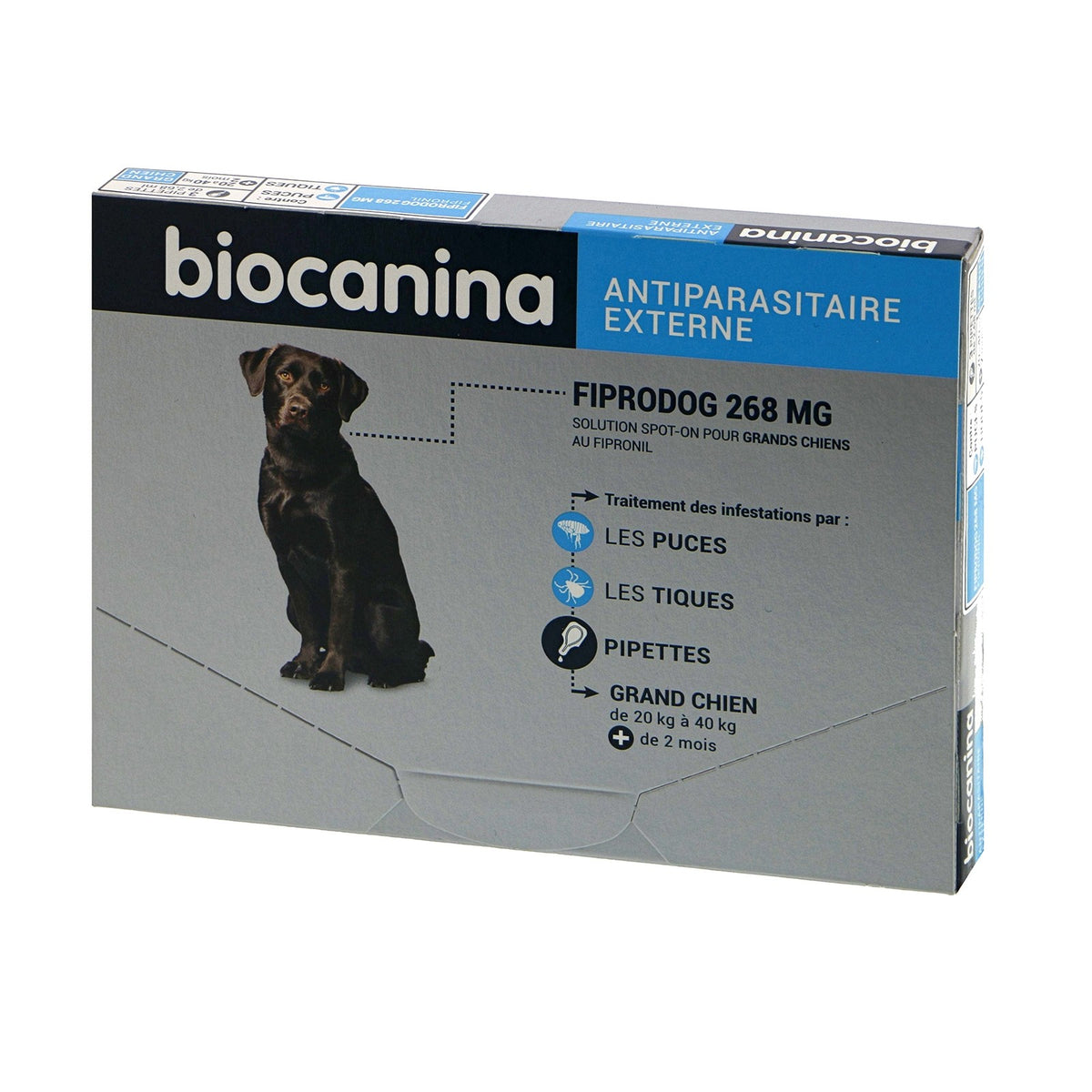Biocanina Pipettes antiparasitaire Fiprodog Spot-On chien