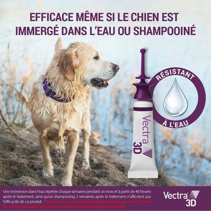 Pipettes antiparasitaires Vectra 3D Spot On chien