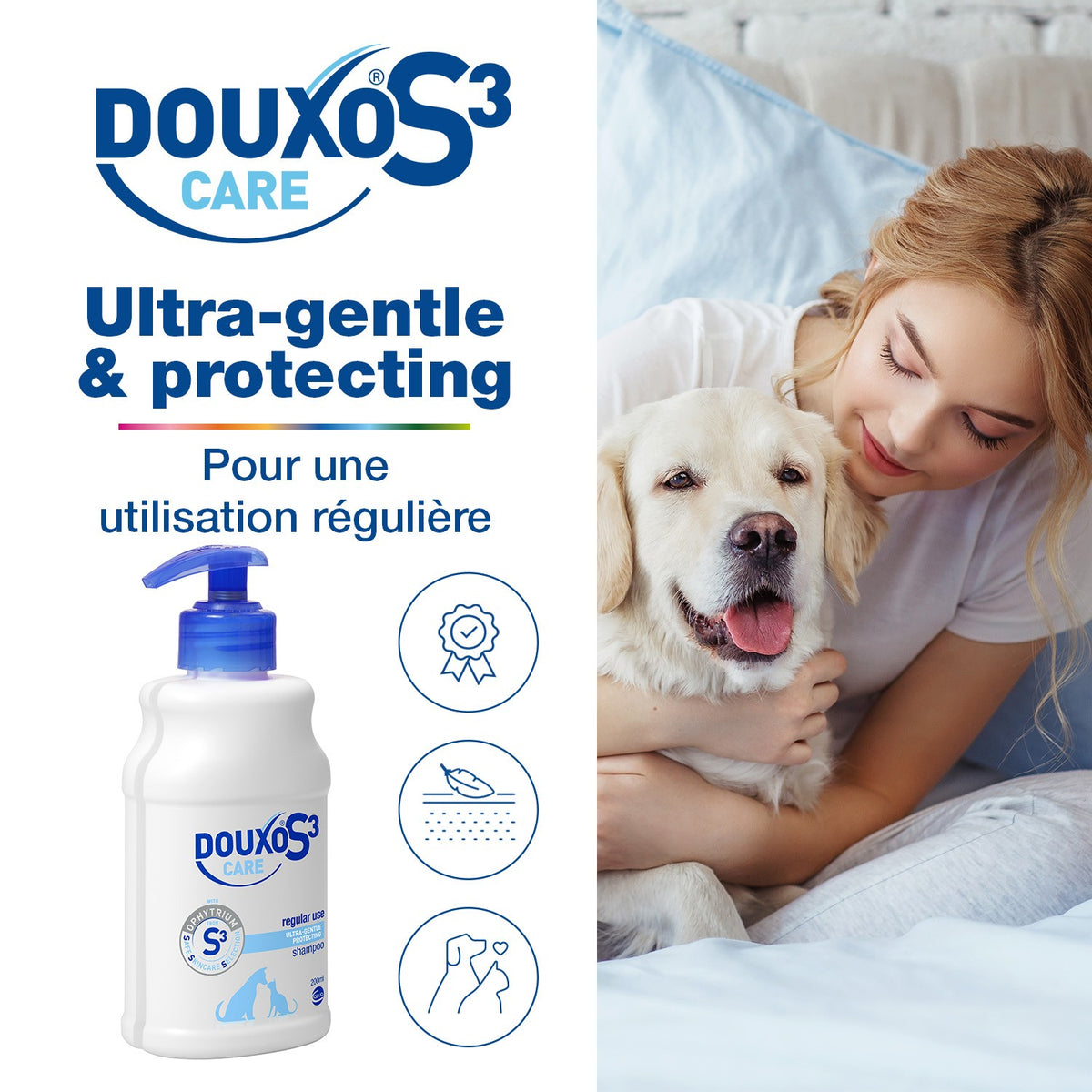 Douxo S3 Care shampooing chien, chat