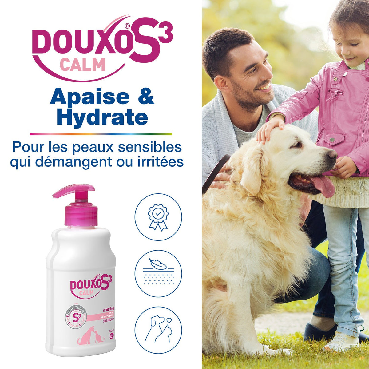 Douxo S3 Calm shampooing chien, chat