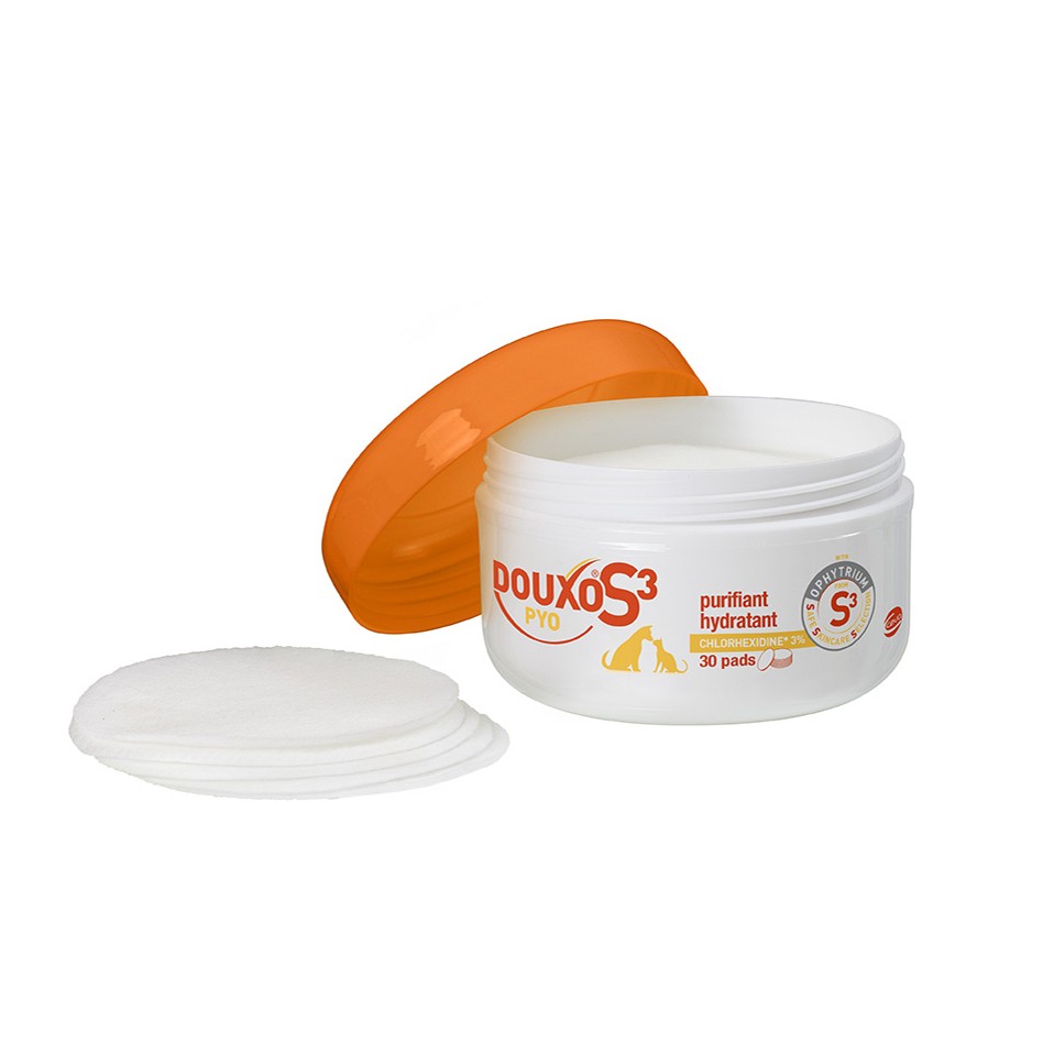 Douxo S3 Pyo Pads chat, chien