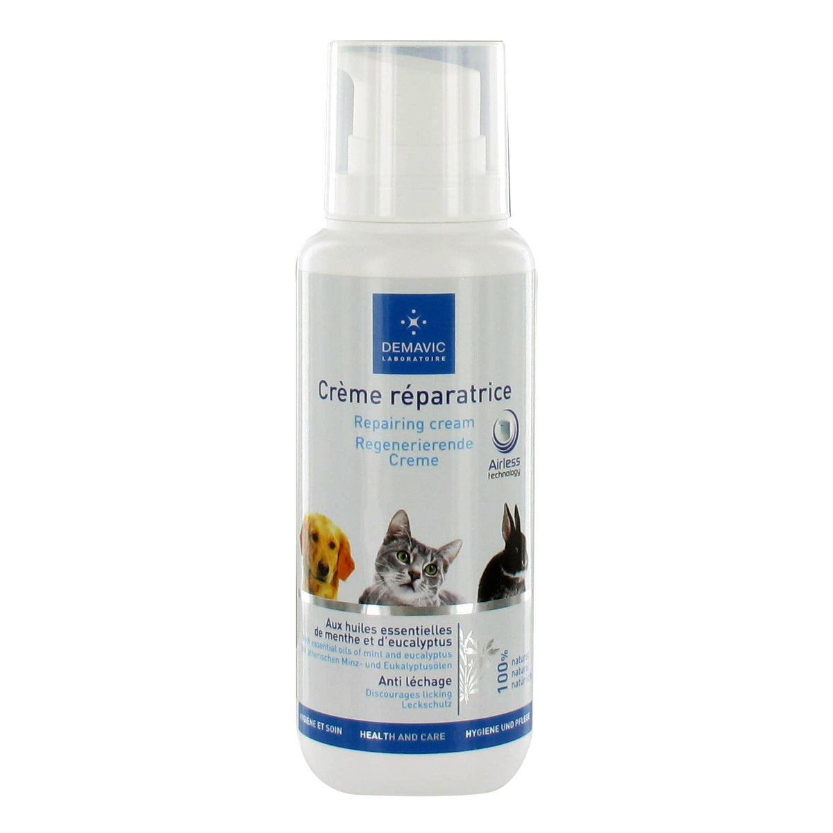 Crème réparatrice pour petites plaies chien, chat, lapin