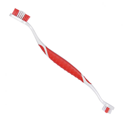 Brosse à dents 2 têtes chat, chien
