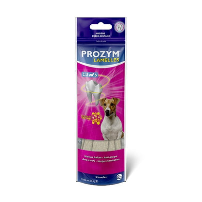 Prozym hygiène bucco-dentaire lamelles à mâcher format découverte chien