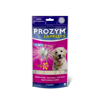 Prozym hygiène bucco-dentaire lamelles à mâcher format découverte chien