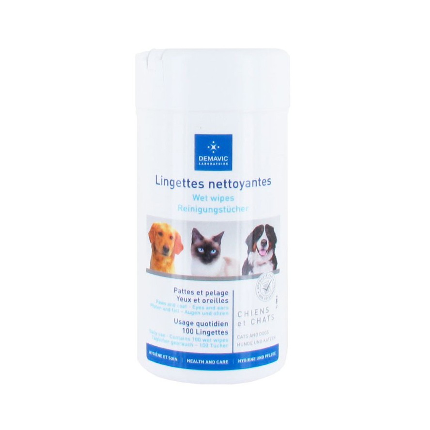 Lingettes multi-usages chien, chat