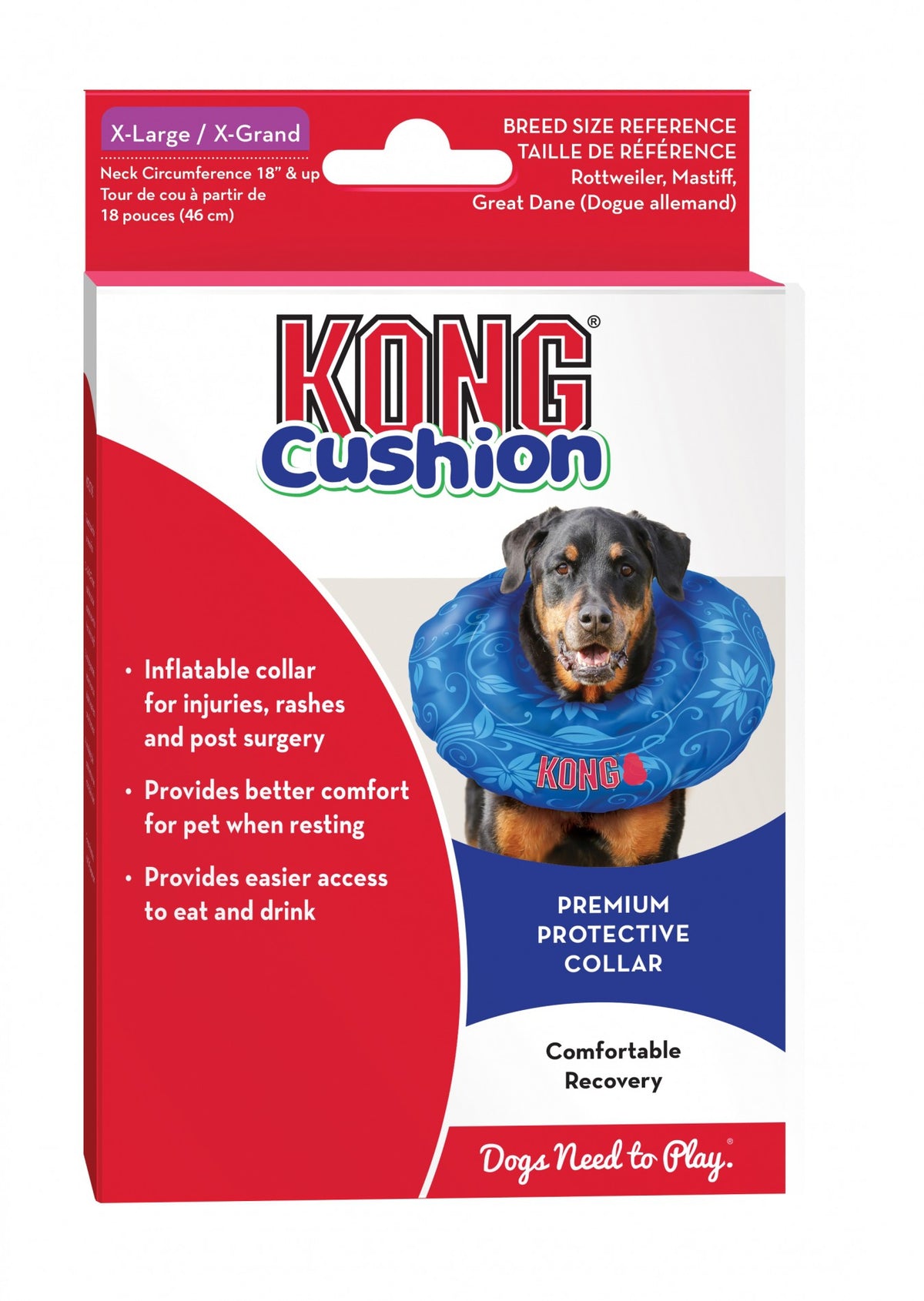 Collerette Cushion chien