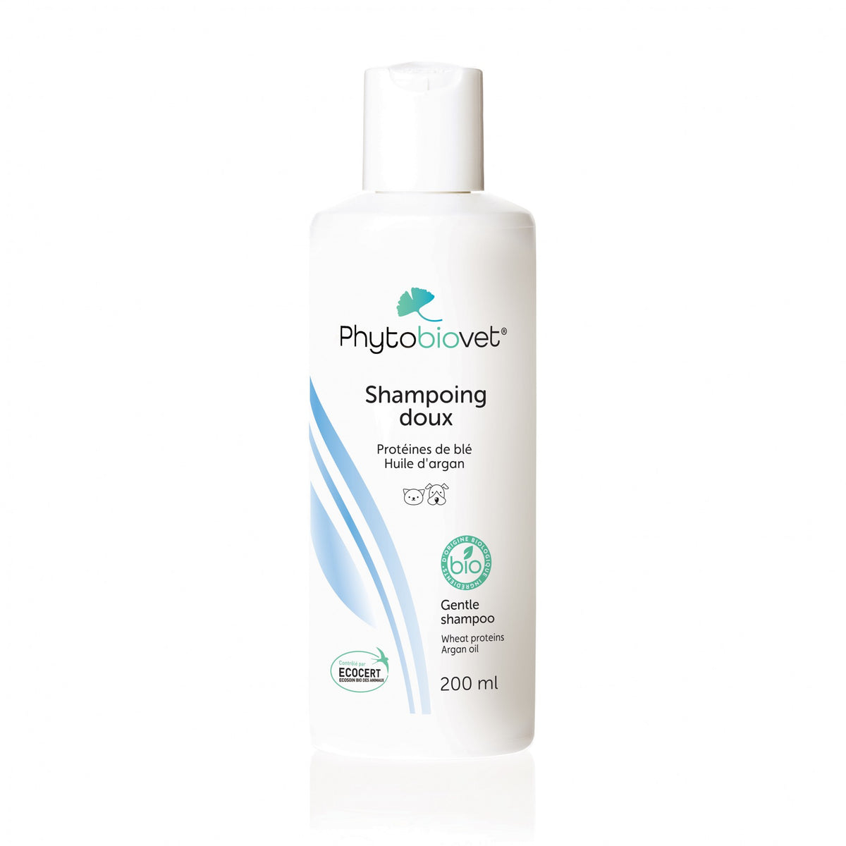 Shampooing doux Bio chien, chat