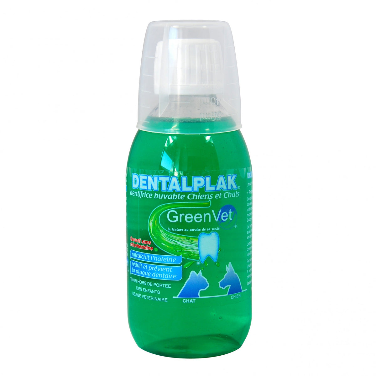 Dentifrice buvable Dentalplak chien, chat