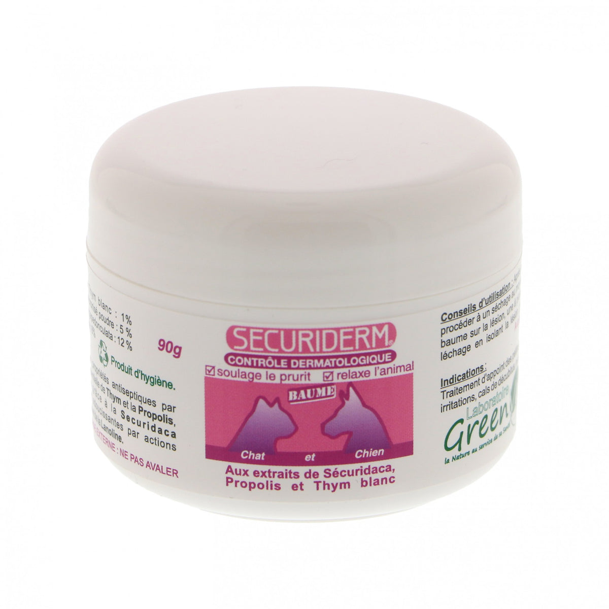 Securiderm baume anti-démangeaison chien, chat