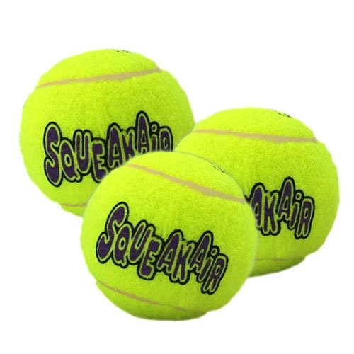 Trio de balles de Tennis SqueakAir Kong chien