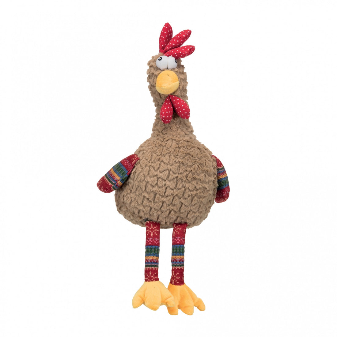 Peluche Coq 60 cm chien