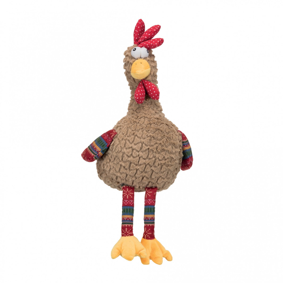 Peluche Coq 60 cm chien