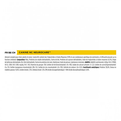 Pro Plan Veterinary Diets NC NeuroCare - croquettes chien